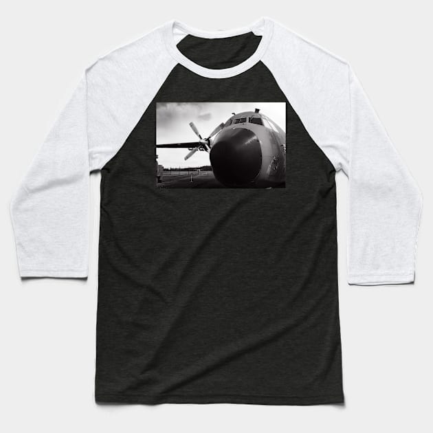 transall, black white Baseball T-Shirt by hottehue